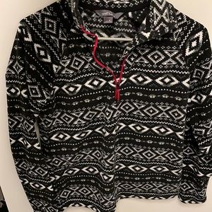 Eddie Bauer Quest Fleece Aztec Quarter Zip